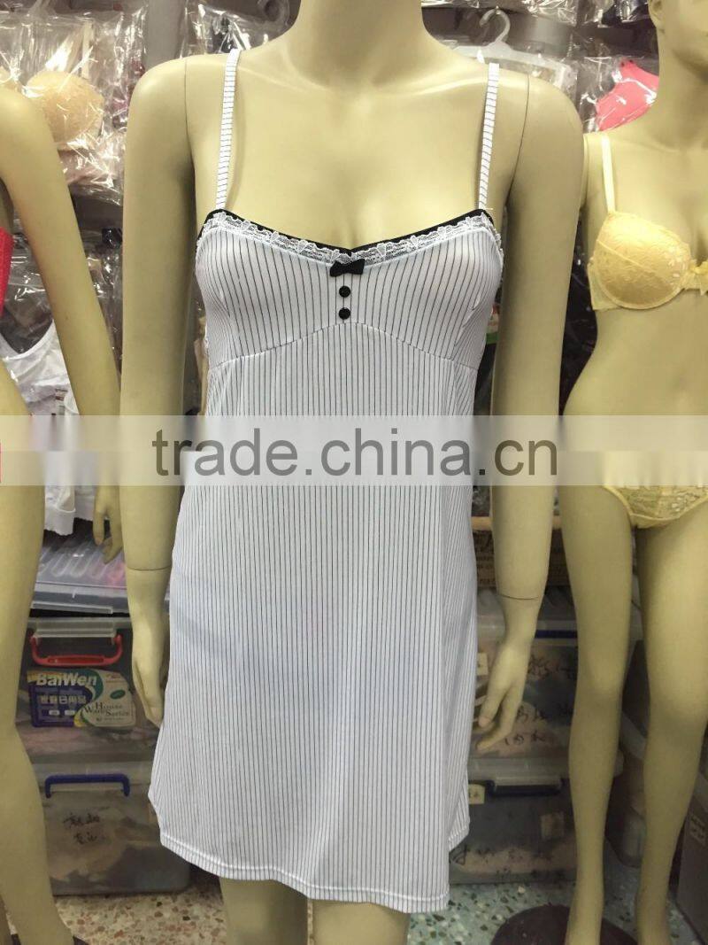 2016 new arrival sleepwear range breathable high technic processed