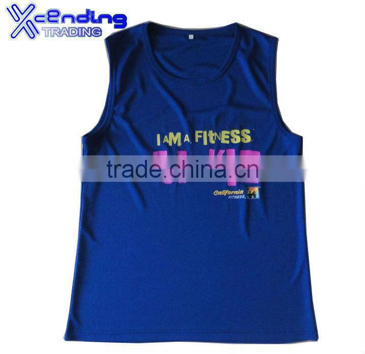 Singapore customized design dry-fit Singlet