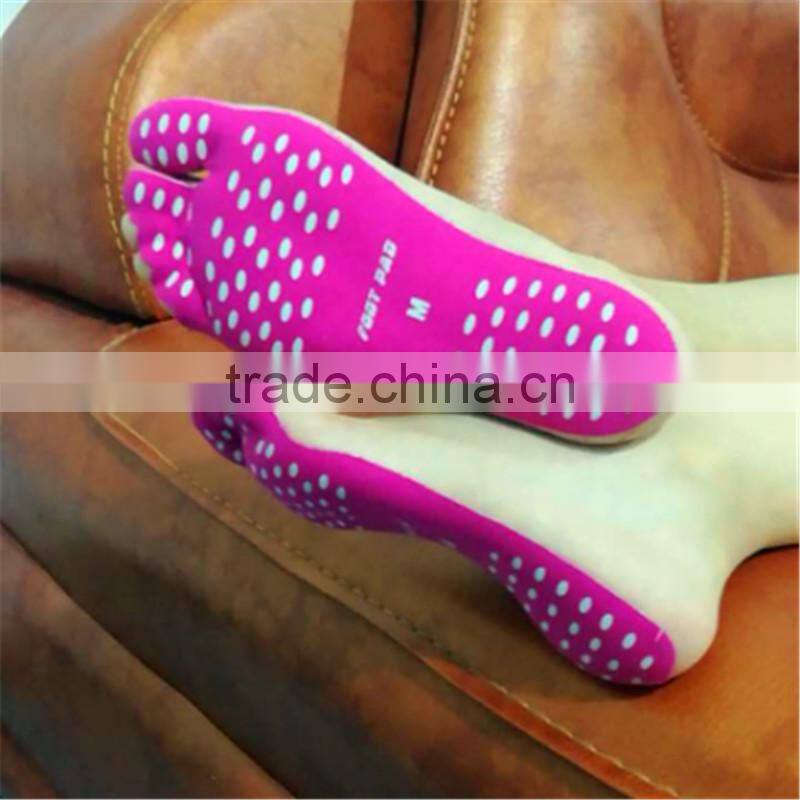 flexible anti-slip NAKEFIT Stick-on Soles Adhesive Foot Pads Feet Sticker Flexible Feet Protection anti-cutting sticky pads