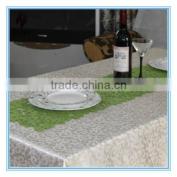 hot sale eco-friendly fancy felt table runner