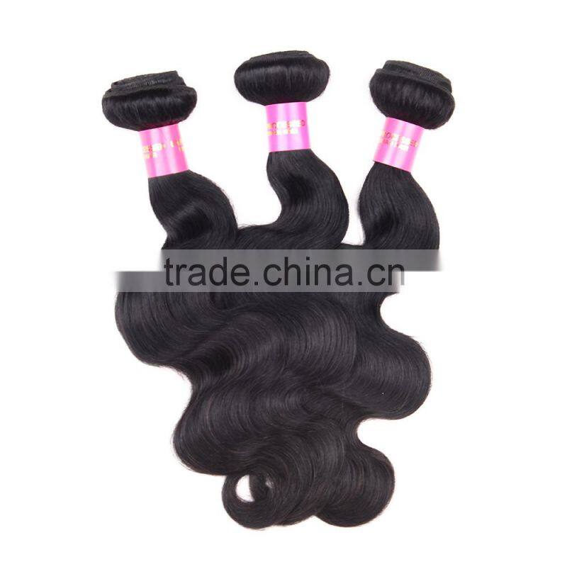 2016 Hot Sale Raw Indian Hair Body Wave 8a Grade Human Hair Weave