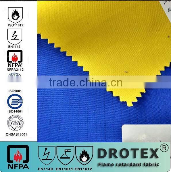UV protection & Anti-UV & uv resistant UPF50+ 100% cotton yellow color 180gsm