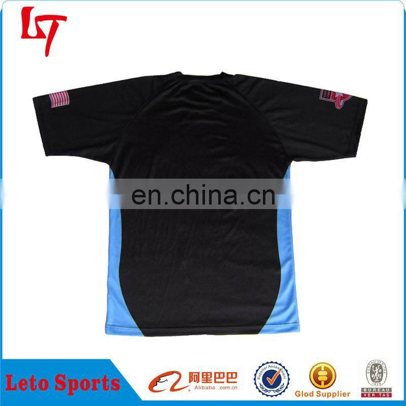 Ditigal printing new style t-shirts custom sublimation full dye black baseball tops/jerseys