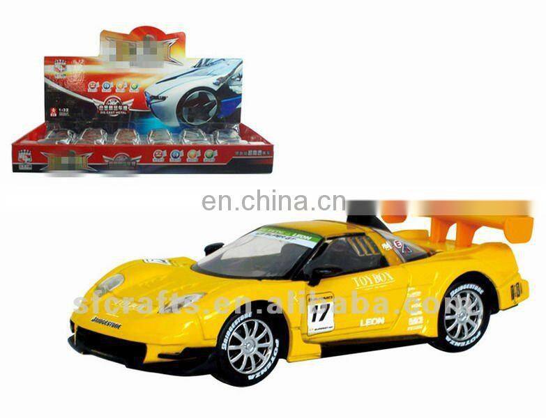 fashion alloy model 1 32 pull back car with light