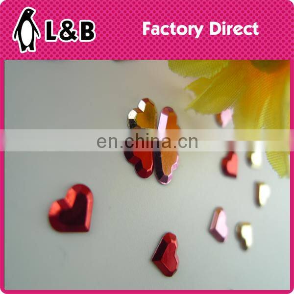 high quality new design popular red star hot fix rhinestud