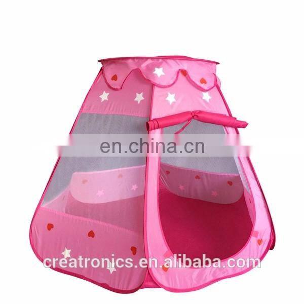 Girls Princess Large Kids Play Outdoor/Indoor Castle Design Round Shape Kid Play Tent,House Tent Princess Castle Play Tent