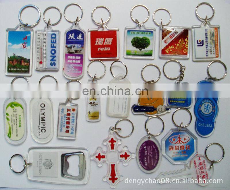 promotional cheap acrylic keychains