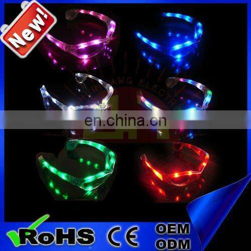 10 lights flashing glasses for adult