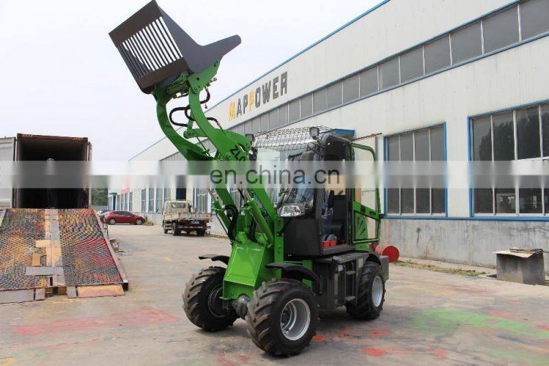 0.8 Ton New Designed Telescopic Cheap Wheel Loader Price