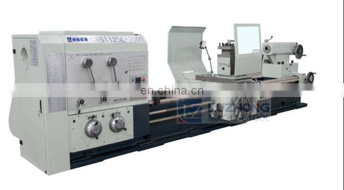 CW61100L CW61125L Big Bore Heavy Duty Metal Lathe Machine
