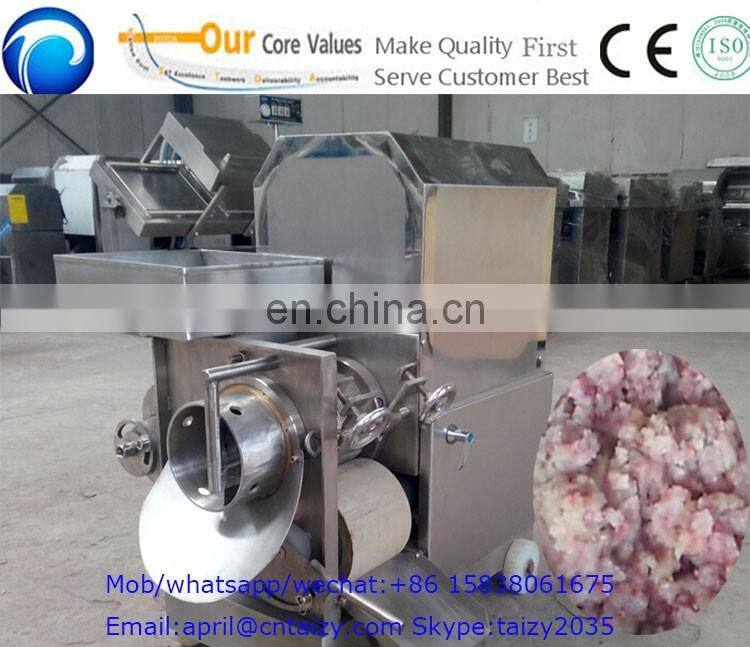 Fish debone machine price for sell/boneless meat machine/fish meat and bone separator machine