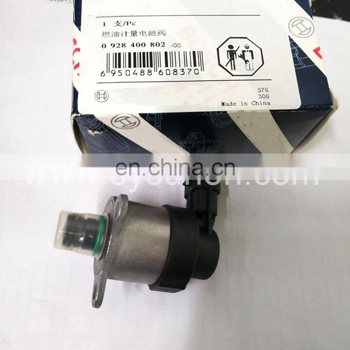 Shiyan factory auto engine Fuel Pump Pressure Regulator Control Valve 0928400728 0928400802 Fuel Metering Solenoid Valve on sale