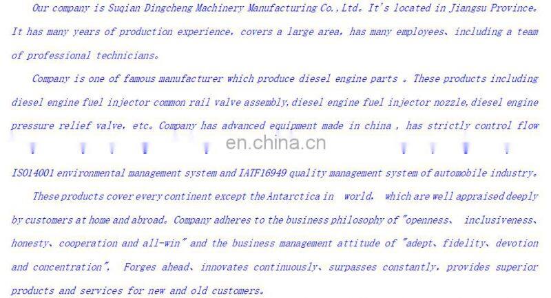 common rail control valve F00R J01 692 available for diesel engine common rail fuel injector of bus