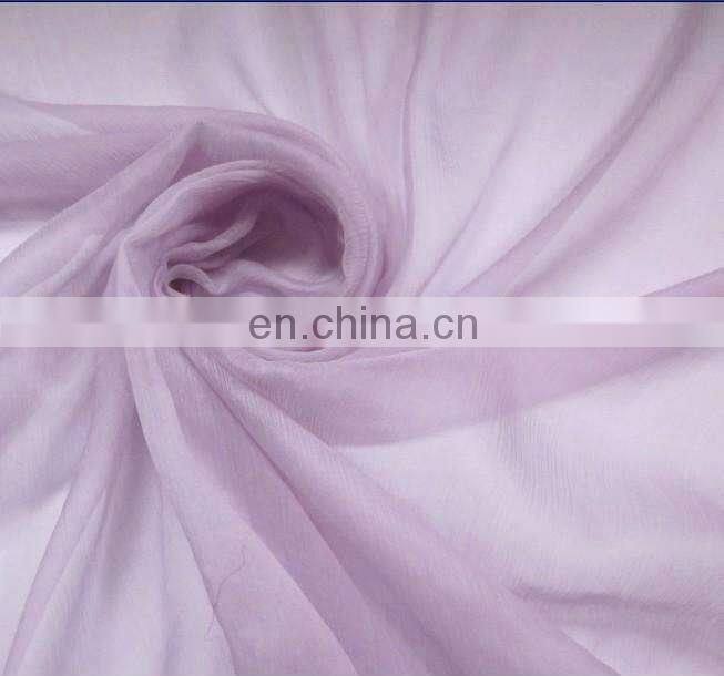 High quality 75D*75D crinkle chiffon/crepe GGT fabric for dresses/blouses