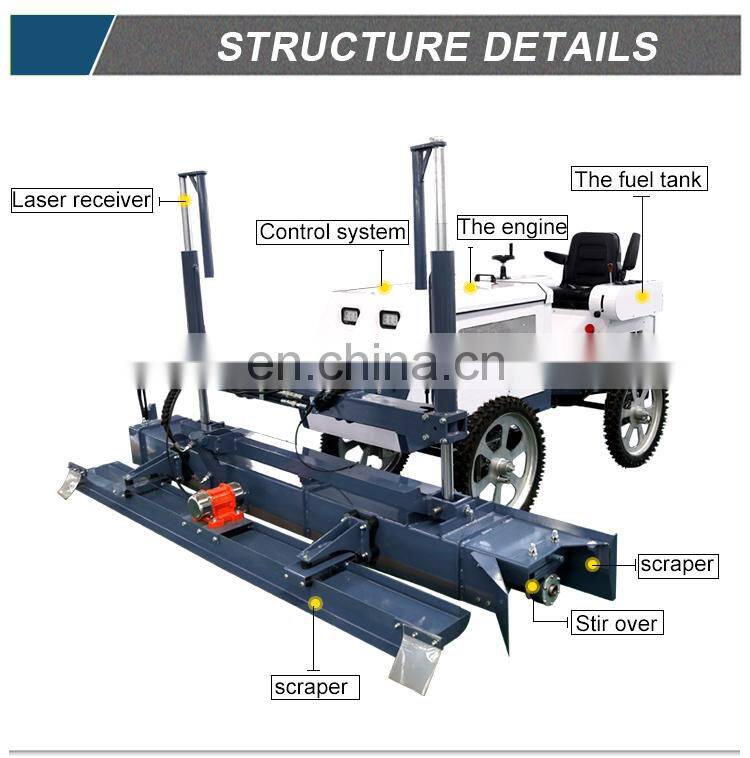concrete paver concrete laser screed machine for sale