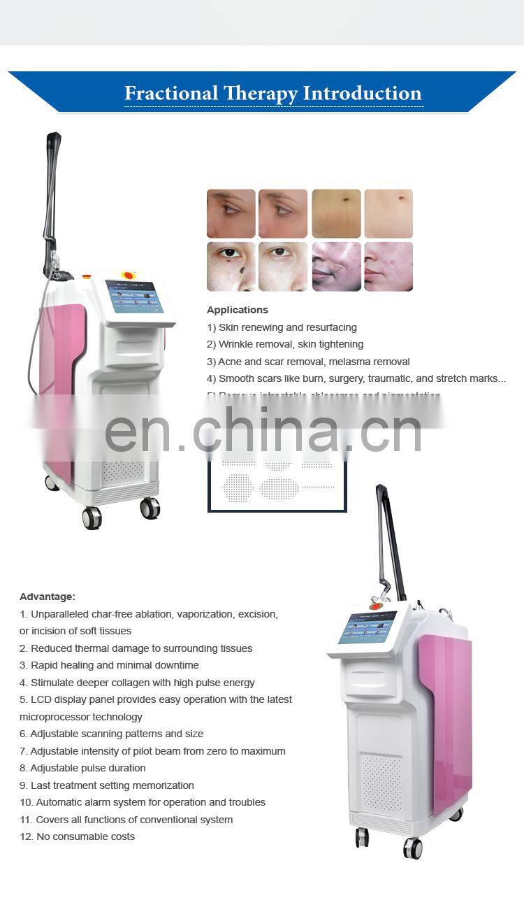 salon equipment Vaginal tightening fractional co2 laser machine co2 fractional laser devices