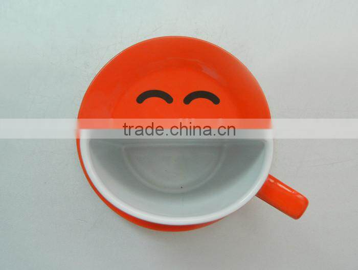 Ceramic Espresso Cup and Saucer
