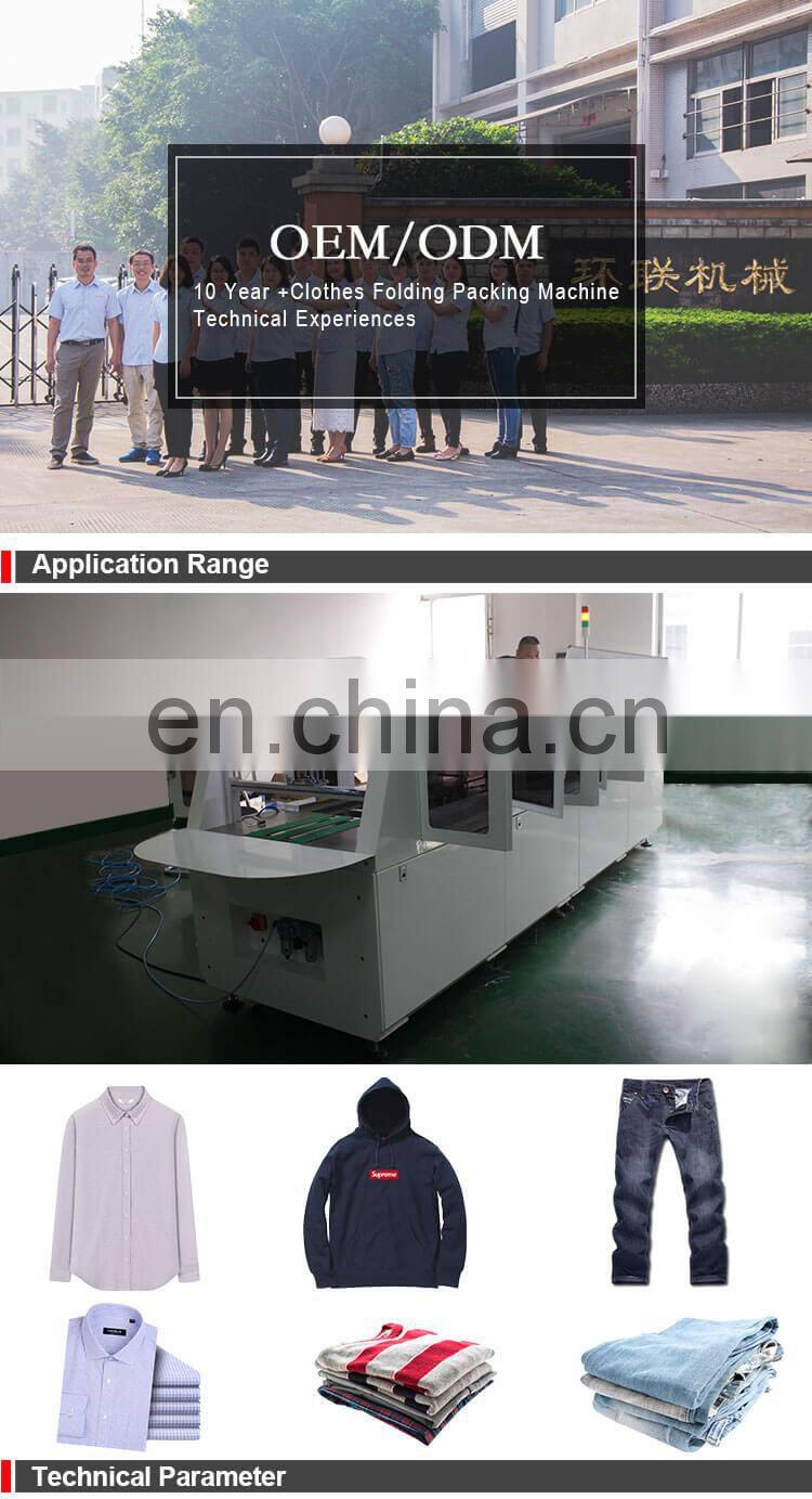 Automatic Bag Opening and Folding Machine for Adult Clothes