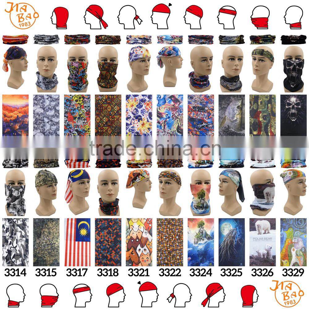 Factory wholesale fashion seamless rolly towel magic multifunctional headband