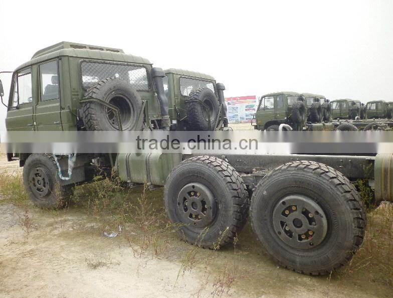 Dongfeng EQ2162NJ 6x6 off road truck chassis YLX0