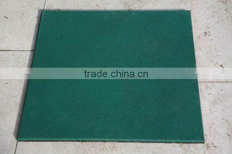 Rubber badminton flooring