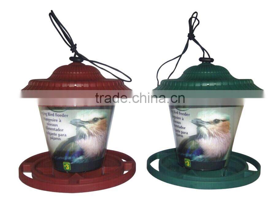 Cheap simple control wild bird feeding plastic bird watering cup