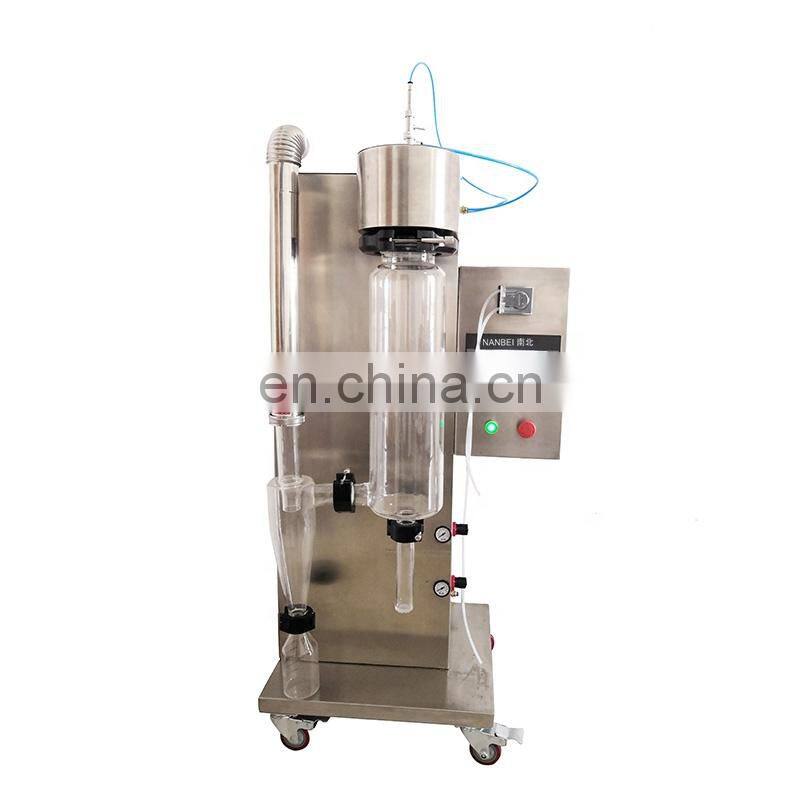 Lab scale mini spray dryer or milk and powder instant coffee