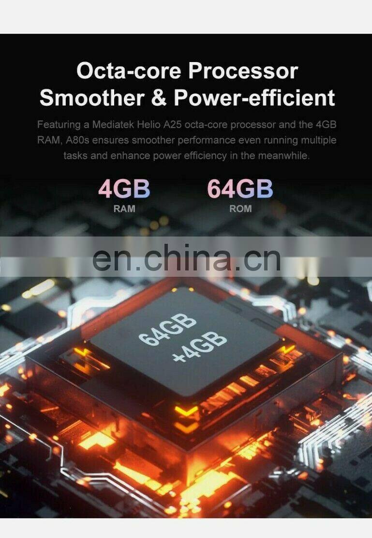 Mobile Phone Blackview A80s Smartphone Android 10 Unlocked 4GB+64GB 4200mAh 13MP