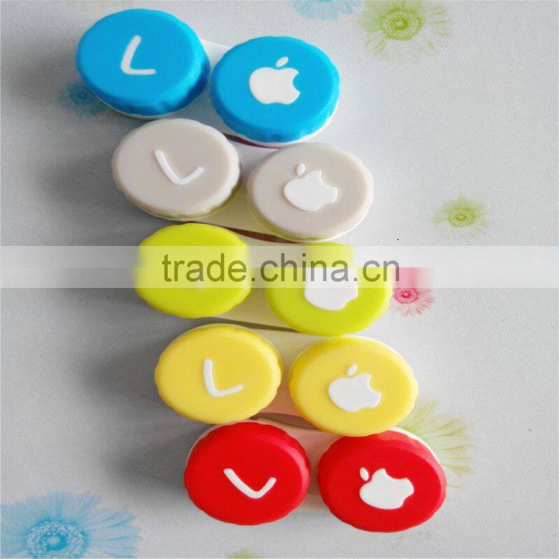 apple case contact lens & lens container