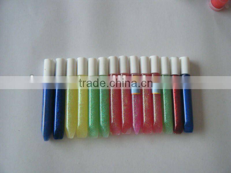 3D GLITTER GLUE DIY 10 COLORS 10 ML NON-TOXIC PROMOTION