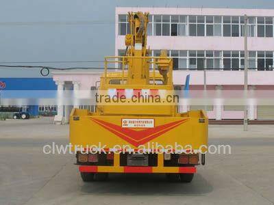 2015 Top Selling Dongfeng 18-20M truck mounted aerial work platform in Peru