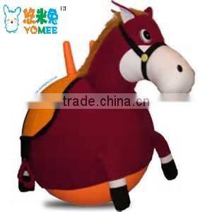 jumping horse animal hopper jump ball cloth