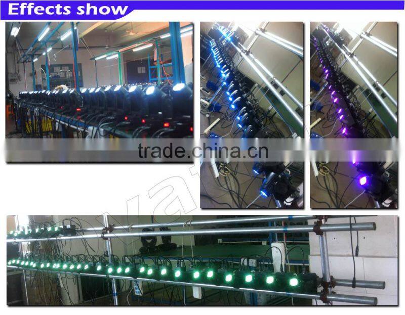 Mini RGBW 4IN1 Leds moving head light 40W narrow beam angle DMX/Auto/Sound activate applied in Disco,Wine bar,KTV