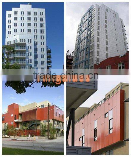5mm wall cladding aluminum composite panel