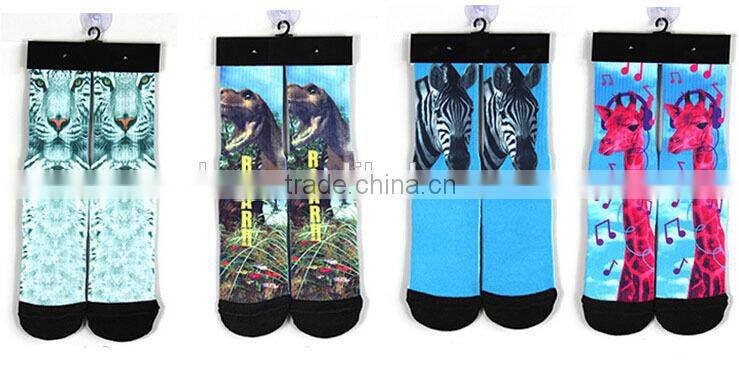 Magnum Graphic Print Stretch Money Stacks Hundreds Bills Sublimated Crew Sock