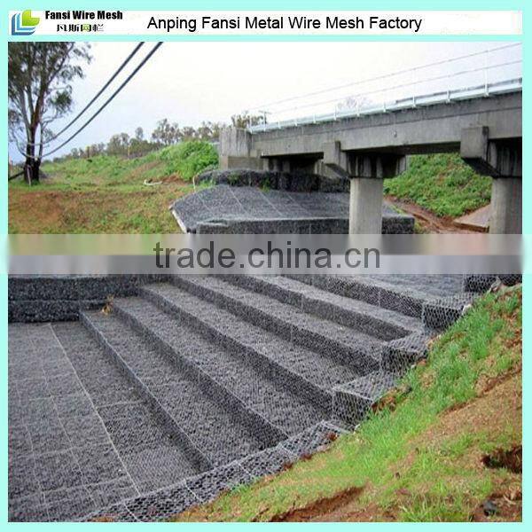 Hexagonal gabion box wire mesh/hexagonal wire mesh Anping, Hengshui China Supplier