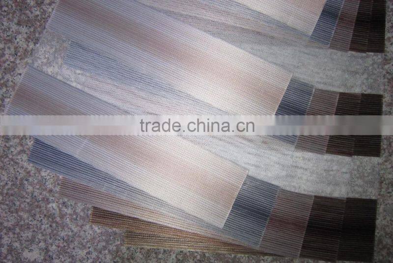 QINGMIAO Double Layer Blackout Roller Zebra Blinds
