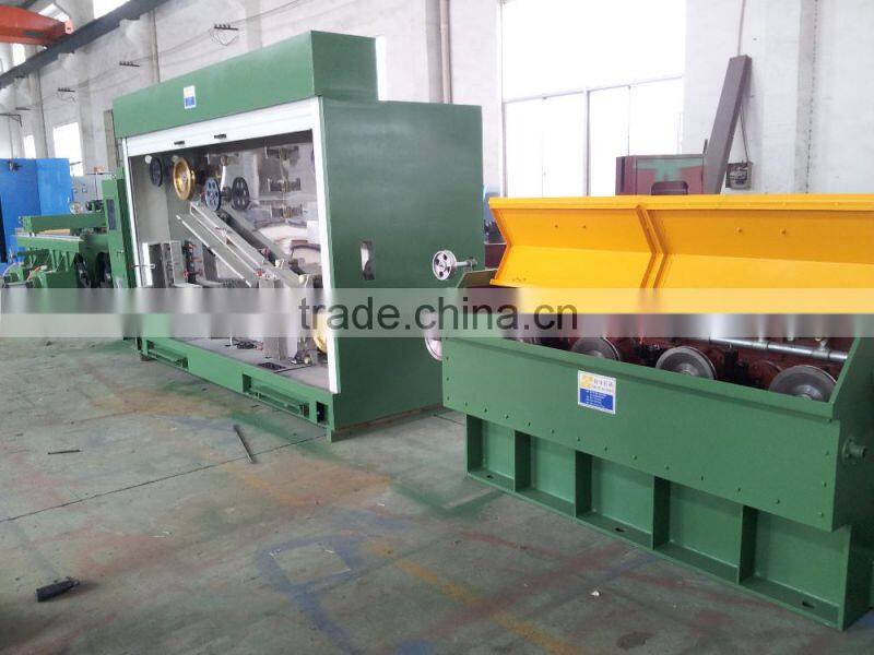 China Large-medium wire copper Cable drawing&making machine with annealer-high speed-low cost