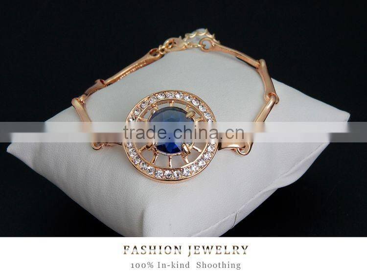 Indian Fashion Jewelry Bollywood Bridal Crystal Necklace Earrings Bracelet Jewelry Sets