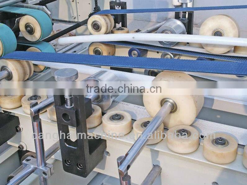 carton gluing machine or folder gluer