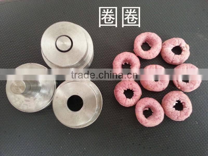 (Skype/Wechat: hnlily07) snack food machinery extruder/most popular puffed corn wheat snacks food extruder