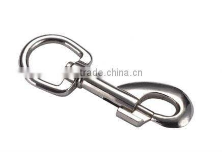 Baite Rigging Hardware Zinc plated Swivel Bolt Snap hookStainless Steel Swivel Eye Bolt Solid Snap Hook Safety Snap Hook