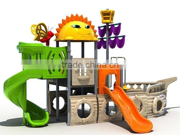 Priate Ship Series Children Outdoor Playground Equipment ,Amusement Park for Kids Items LE.HC.006