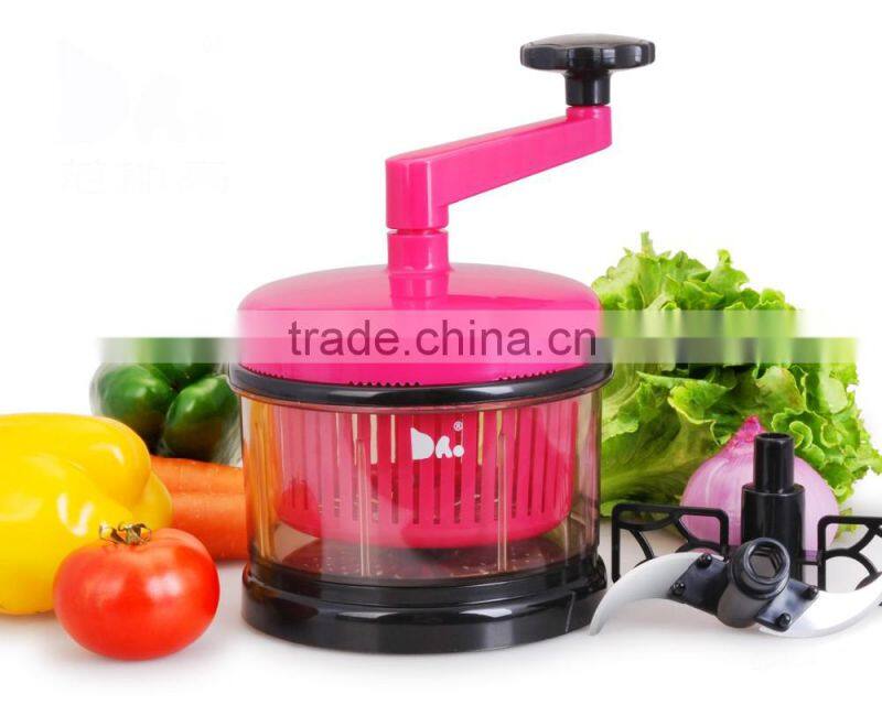 S/S+ABS+PS+PA 19.5*16*23 Kitchen appliances vegetable processor/ Rotary vegetable slicer