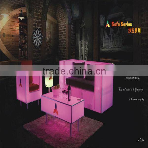 Plastic Acrylic Fluorescent Sofa
