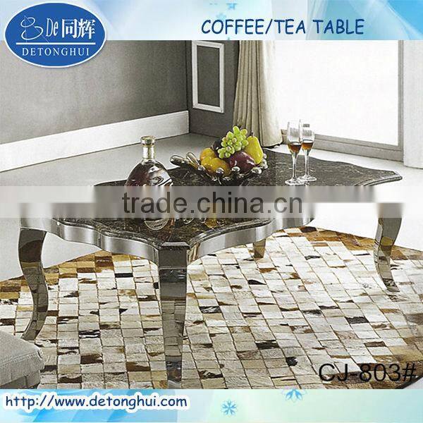 Modern new design stone coffee table CJ-803#
