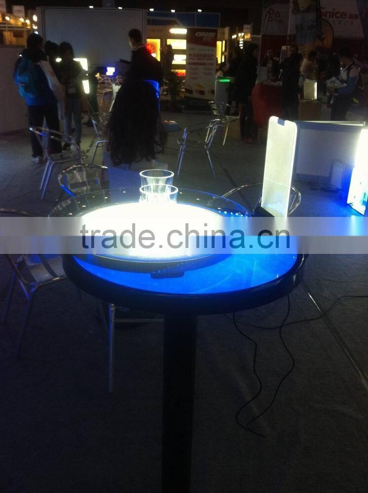 LED products used in bars as table and led winelist luminous cup with led teay