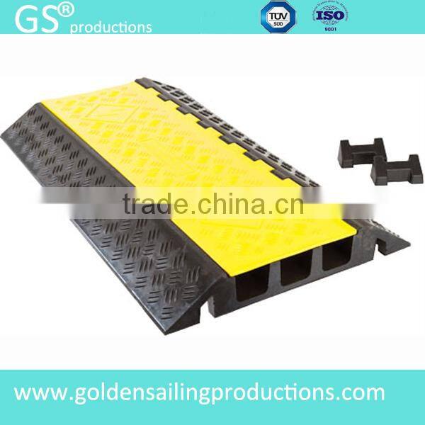 Competitive price rubber cover ramp wire protector, cable ramp for events
