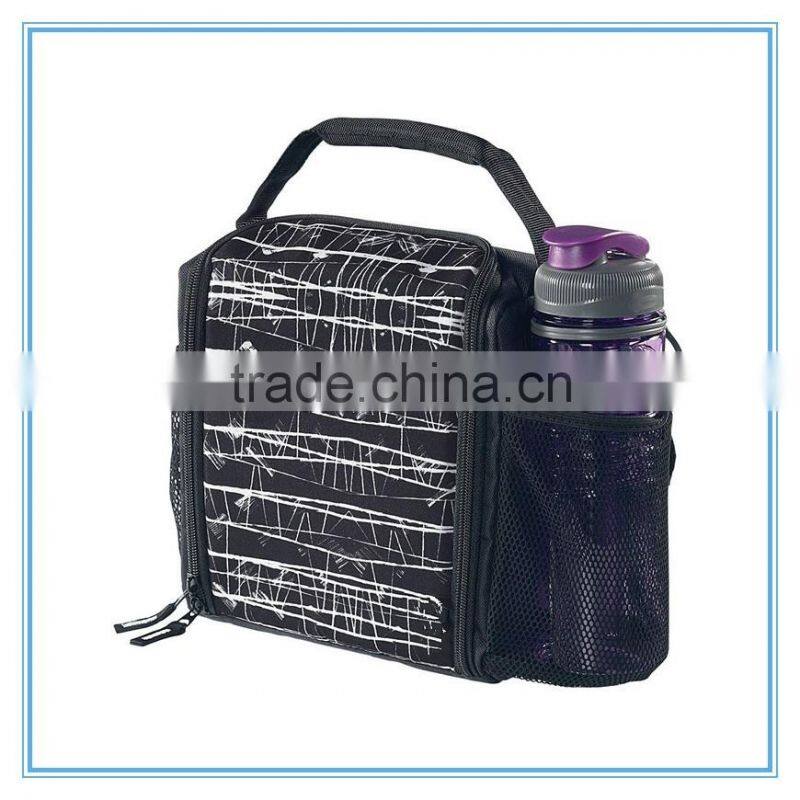 Specifically designed lunch box medium lunch bag with food containers and ice packs