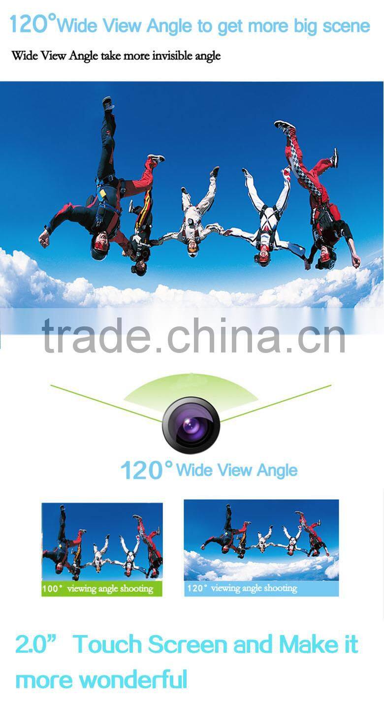 Original Action Sports Camera Waterproof Case, 50m Divering waterproof action camera with Housing Case